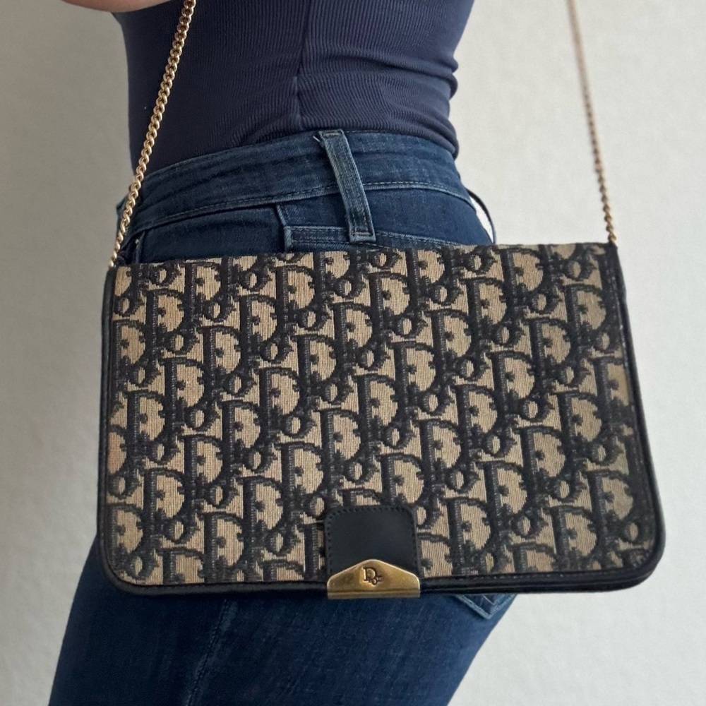 Authentic Dior Trotter Bag